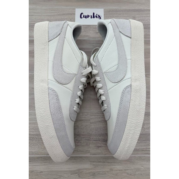 Nike Killshot 2 Wmns Sz 11/ M 9.5 Metallic Silver/Sail Skate Shoes HV0846 133 - Picture 2 of 12